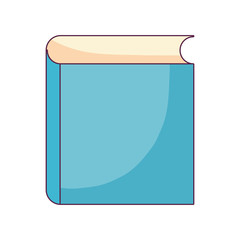 text book education isolated icon