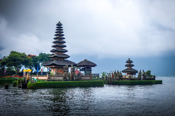 Pura Ulun Danu Bratan temple, bedugul, Bali, Indonesia