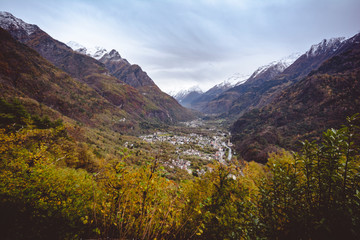 Obraz premium autumn in the mountains