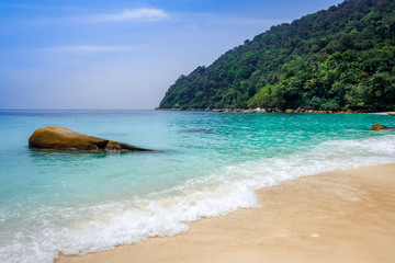 Obraz premium Turtle Beach, Perhentian Islands, Terengganu, Malaysia