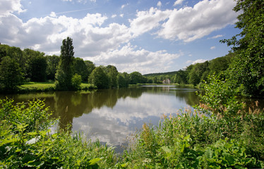 lake in Montmorency forest