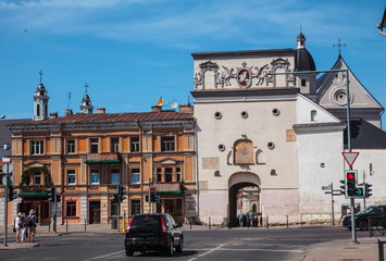 Fototapeta na wymiar Gates of Dawn,Vilnius
