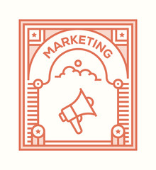 MARKETING ICON CONCEPT