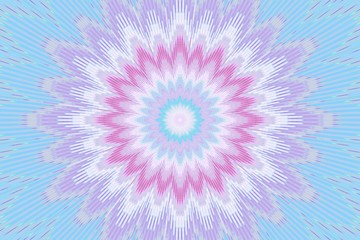 holographic pattern neon floral flower. indian.