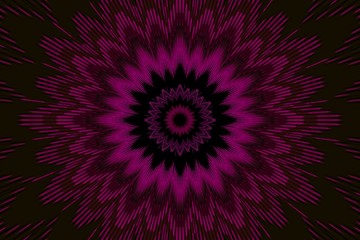 purple pattern floral mandala kaleidoscope. style violet.