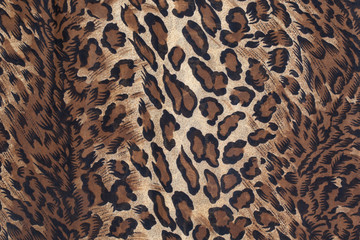 Leopard spot pattern texture background. Wild animal pattern background or texture
