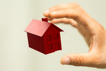 Smart home: Smarthome house automation icon