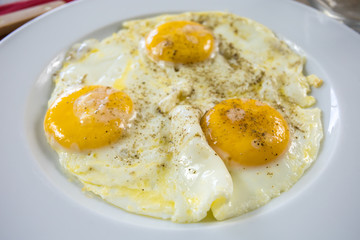 oeuf au plat