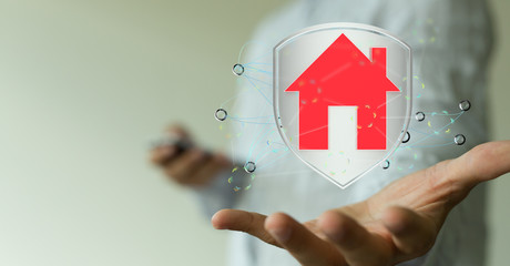 Smart home: Smarthome house automation icon