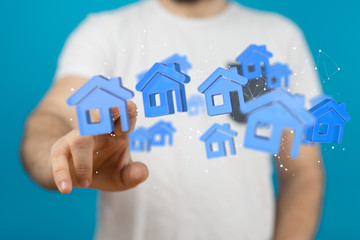 using futuristic interface of smart home automation iot