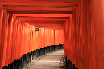 Fushimi Inari Shrine in Kyoto Japan