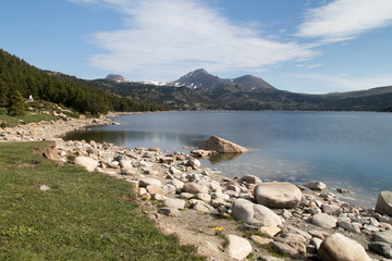 Les Pics Pérics vues depuis le lac des Bouillouses