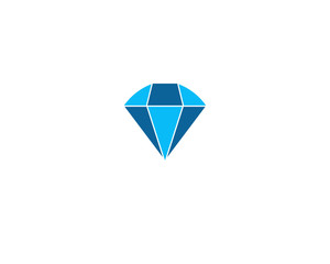 Diamond logo design template vector icon illustration