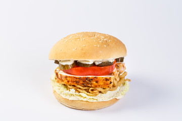 The perfect hamburger.