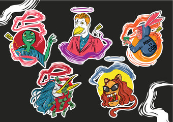 The power crazy monster set