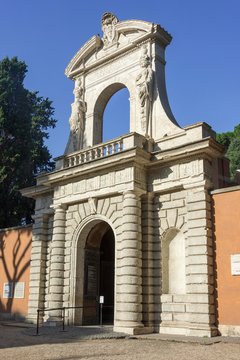 Palatin entrace, Via di San Gregorio, Rome, Lazio, Italy, Europe