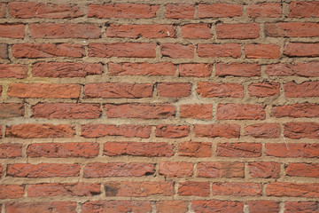 Texture background image of weathered brick wall