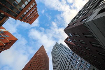 The Hague high skyscraper buildings