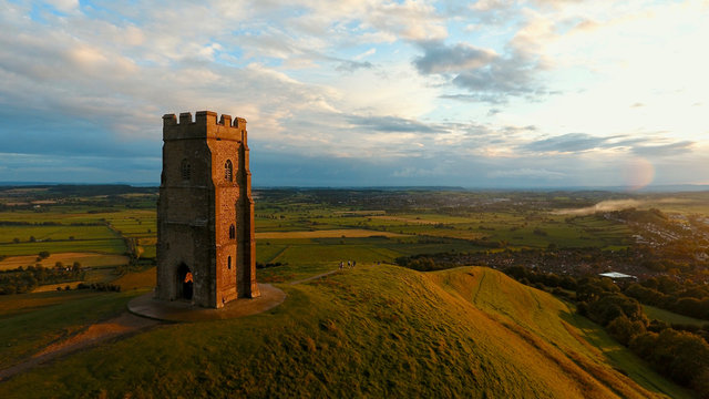 Glastonbury Tor Monument, England, UK