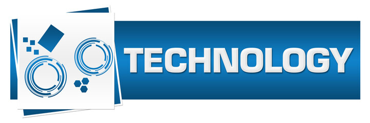 Technology Blue Grey Technology Block 