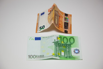 Billetes de Euro, útiles en Europa, la banca, los sistemas financieros, la economía, los...