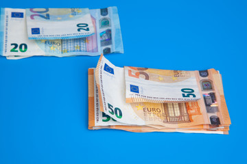 Dinero en billetes de Euro, útil para la compra de bienes de equipo, para ir de compras al...