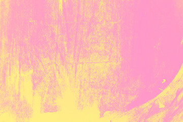 Fototapeta na wymiar yellow orange pink paint background texture with grunge brush strokes