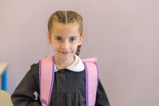 Elementary school student in classroom