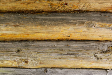 Background from a log of natural color, without coloring.