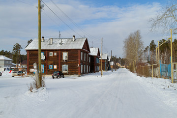 old russia in winter