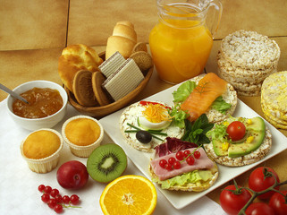 Breakfast.