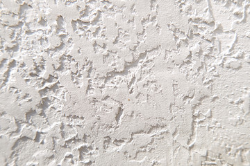 Grey cement wall background, close up grunge with natural texture with bright ligt and shadows.