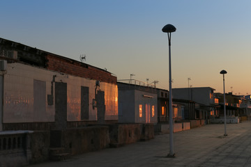 Fototapeta na wymiar View of Los Nietos village in Murcia, Spain