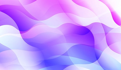 Futuristic Background With Color Gradient Geometric Shape. Abstract Blurred Gradient Background With Light. For Your Graphic Design, Banner Or Poster. Vector Illustration.