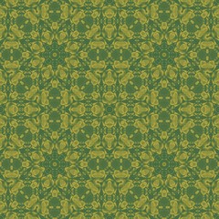 vintage pattern abstract symmetry kaleidoscope. old geometric.