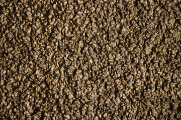 Gold Painted stucco wall texture