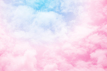  cloud background with a pastel colour
