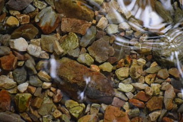stones in the water