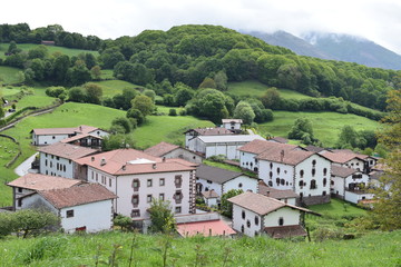 Obraz premium Amaiur, Navarra, Spain