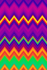 neon chevron zigzag background ultra. art.