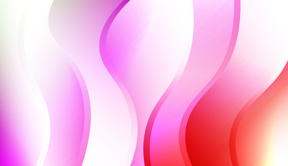 Creative Wavy Background. For Design Flyer, Banner, Landing Page. Colorful Vector Illustration.
