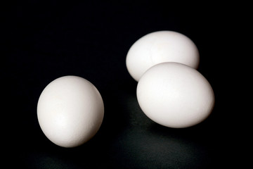 Three little eggs
