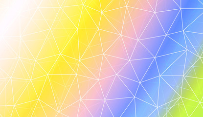 Modern pattern in polygonal pattern with triangles style. Decorative design For interior wallpaper, smart design, fashion print. Vector illustration. Blurred Background, Smooth Gradient Texture Color.