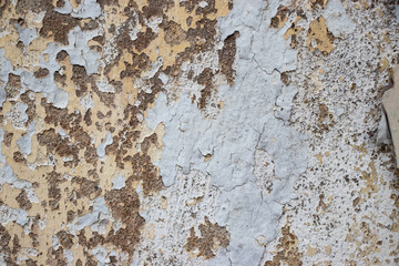 Worn rough wall surface texture