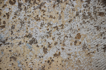 Worn rough wall surface texture