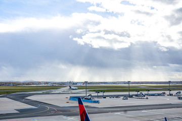 Flughafen, Frankfurt am Main, Deutschland 