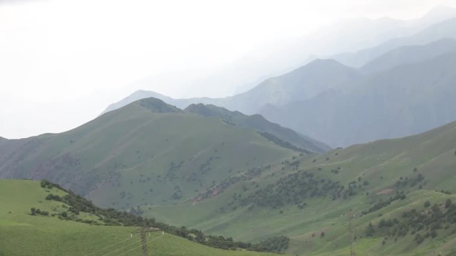 vista de montanhas