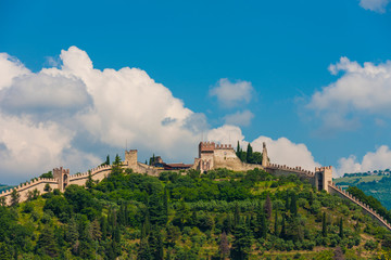 The town of Marostica in Italy