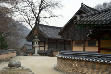Fototapeta premium Baegyangsa Buddhist Temple, South Korea