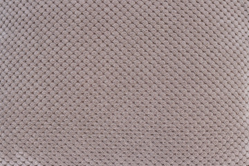Background from soft upholstery fabric with microfiber pattern o